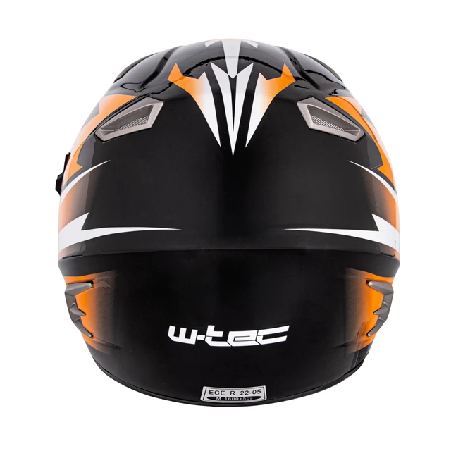 Bukósisak W-TEC Dualsport - Fluo Sárga-Kék