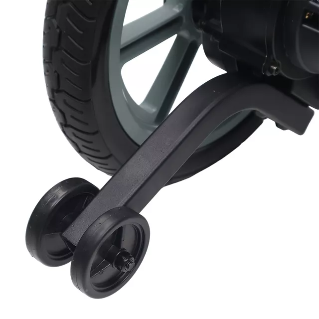 Elektromos könnyű kerekesszék inSPORTline Zauney, LED lámpa, duda, biztonsági öv, automatikus fékrendszer, stabilizáló kerekek, felhajtható kartámasz