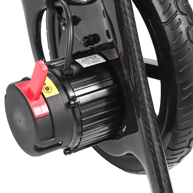 Elektromos karbon kerekesszék inSPORTline Feally, joystick vezérlés, elektromágneses fékek, biztonsági öv, 20–25 km hatótáv
