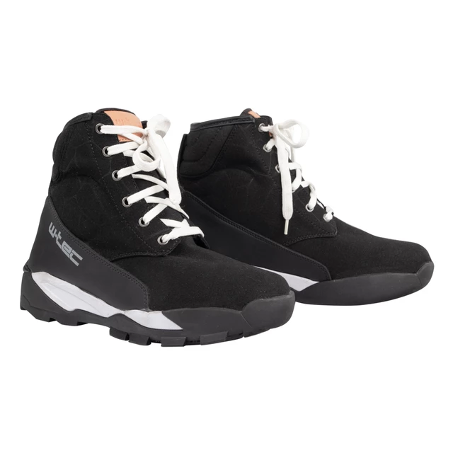 Motoros cipő W-TEC Duasoler - fekete - fekete