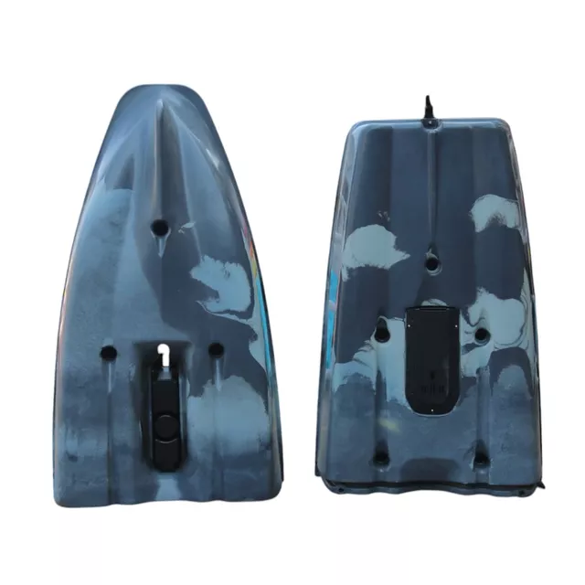 Összecsukható pedálos kajak inSPORTline Rhoner Urban Camo, fogantyú, horgászbottartó, lehajtható ülés, egyszerű kormányvezérlés, tárolórekeszek,38 kg