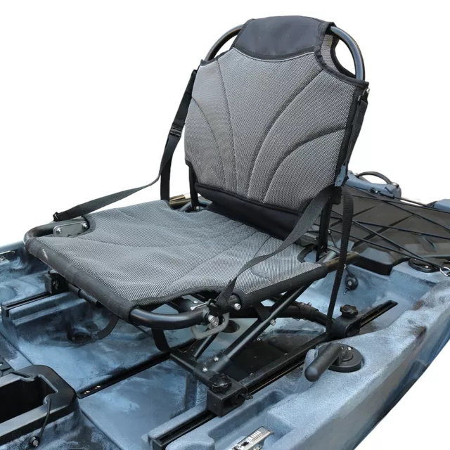 Összecsukható pedálos kajak inSPORTline Rhoner Urban Camo, fogantyú, horgászbottartó, lehajtható ülés, egyszerű kormányvezérlés, tárolórekeszek,38 kg