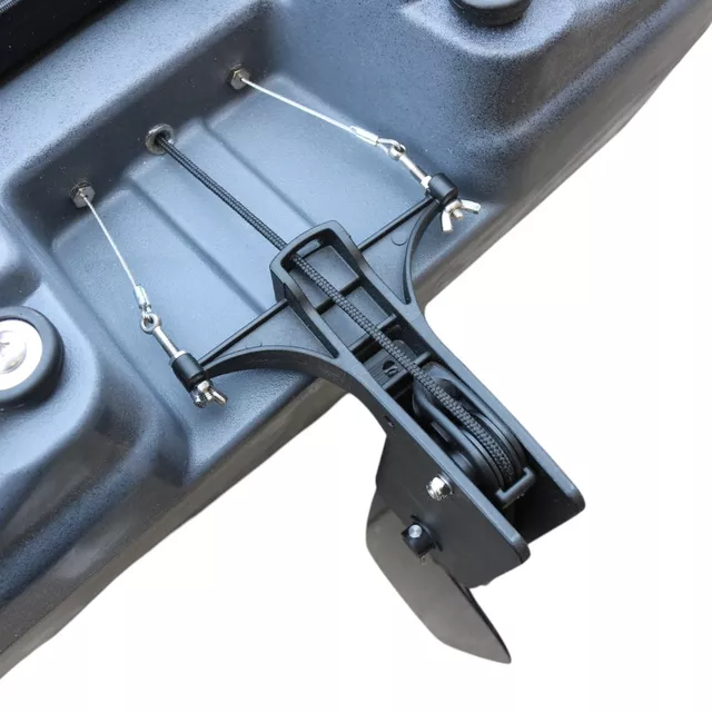 Összecsukható pedálos kajak inSPORTline Rhoner Urban Camo, fogantyú, horgászbottartó, lehajtható ülés, egyszerű kormányvezérlés, tárolórekeszek,38 kg