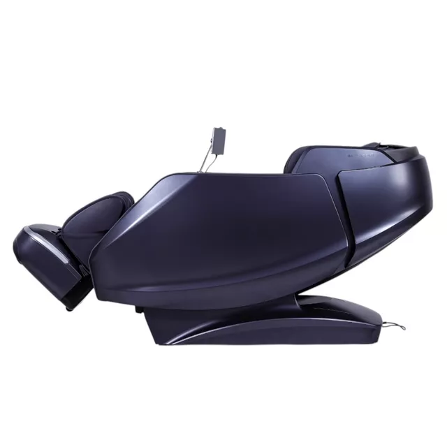 Masszázsfotel inSPORTline Balsadena, LCD vezérlőkijelző, beépített hangszórók,  LED-világítás, 20 előre beállított program, műbőr - kávé