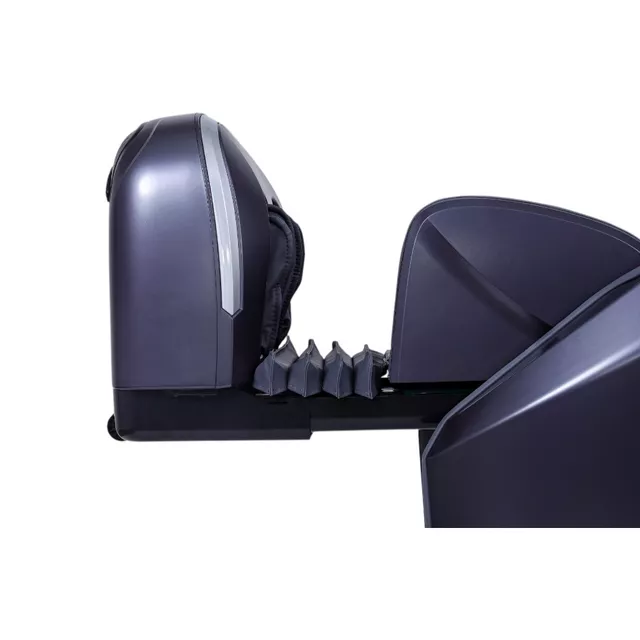 Masszázsfotel inSPORTline Balsadena, LCD vezérlőkijelző, beépített hangszórók,  LED-világítás, 20 előre beállított program, műbőr - kávé