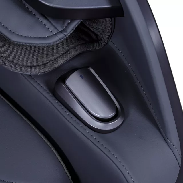 Masszázsfotel inSPORTline Balsadena, LCD vezérlőkijelző, beépített hangszórók,  LED-világítás, 20 előre beállított program, műbőr - kávé