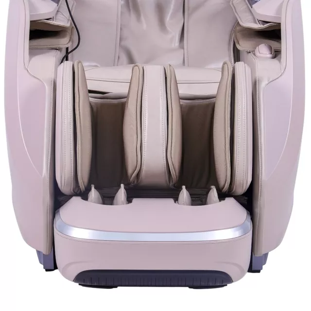 Masszázsfotel inSPORTline Balsadena, LCD vezérlőkijelző, beépített hangszórók,  LED-világítás, 20 előre beállított program, műbőr - kávé