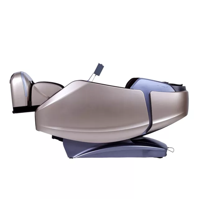 Masszázsfotel inSPORTline Balsadena, LCD vezérlőkijelző, beépített hangszórók,  LED-világítás, 20 előre beállított program, műbőr - kávé