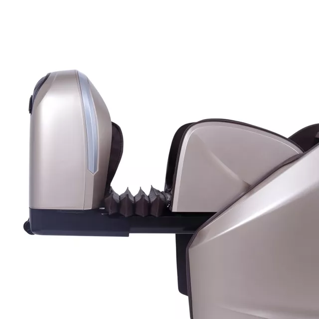 Masszázsfotel inSPORTline Balsadena, LCD vezérlőkijelző, beépített hangszórók,  LED-világítás, 20 előre beállított program, műbőr - kávé