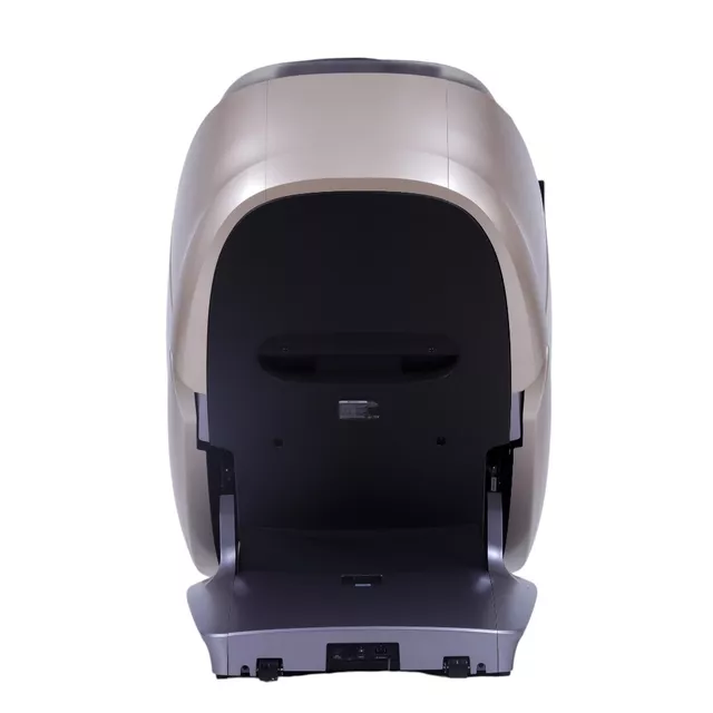 Masszázsfotel inSPORTline Balsadena, LCD vezérlőkijelző, beépített hangszórók,  LED-világítás, 20 előre beállított program, műbőr - kávé