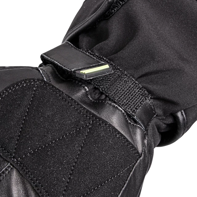 Fűthető motoros és síkesztyű W-TEC HEATride - fekete-fluo zöld