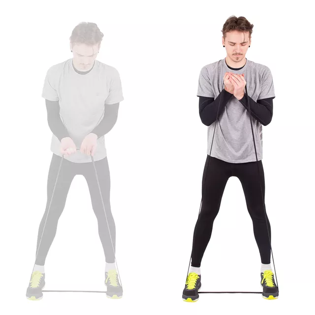 Fitness gumikötél inSPORTline Hangy 32 mm, ellenállás 18 kg, kerület 204cm, 236g, hosszu 102cm