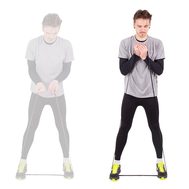 Fitness gumikötél inSPORTline Hangy 44 mm, ellenállás 30 kg, kerület 204cm, 376g, hosszu 102cm