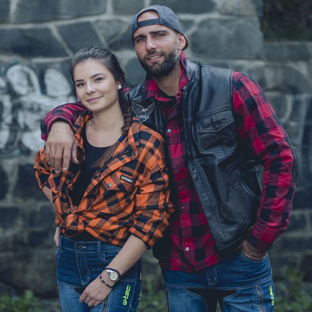 Férfi motoros mellény W-TEC Midvora - fekete