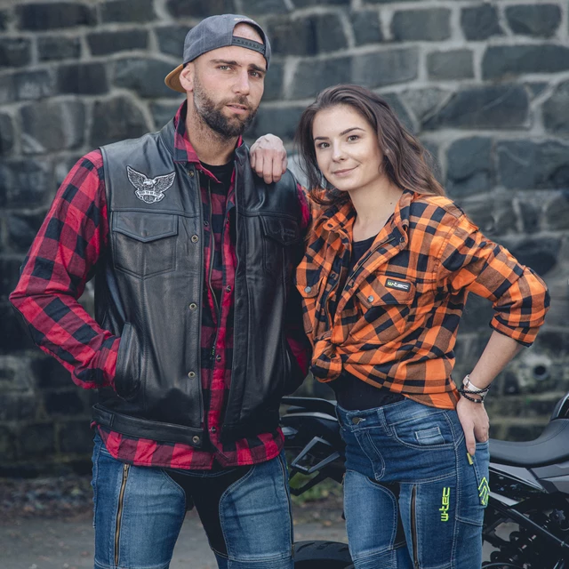 Férfi motoros mellény W-TEC Midvora - fekete