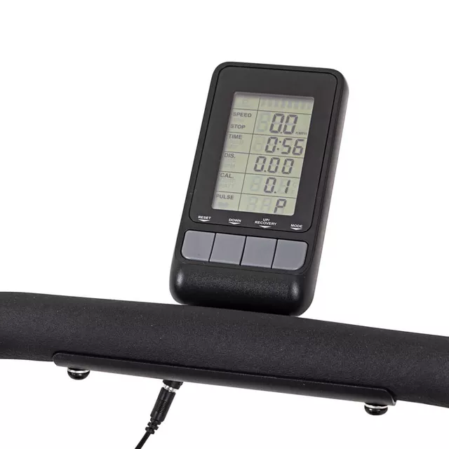 Gyaloglópad inSPORTline Hill Pro, motor nélküli, dőlésszög 23% - 4 fokozat, max.180kg, futófelület 125x45cm, ellenállás 8 fokozat, összecsukható