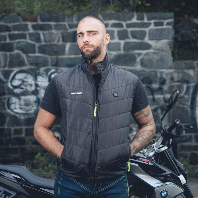 Férfi fűthető mellény W-TEC HEAThim - fekete