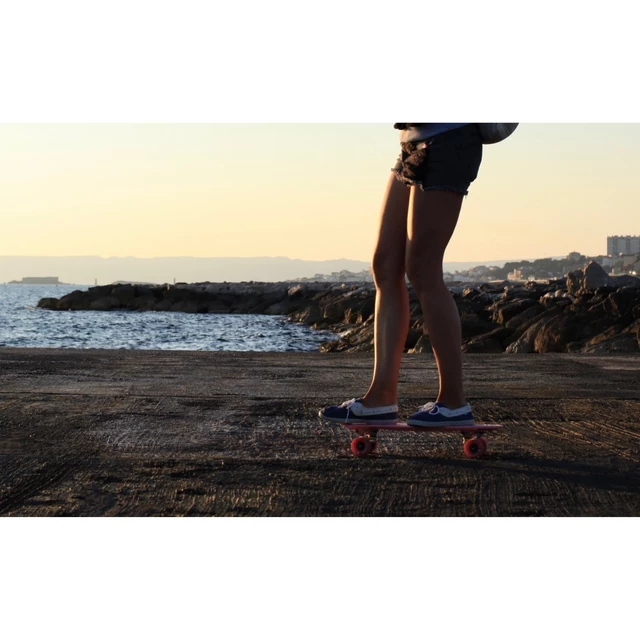 Műanyag gördeszka Fish Classic 22" - Green-Black-Blue