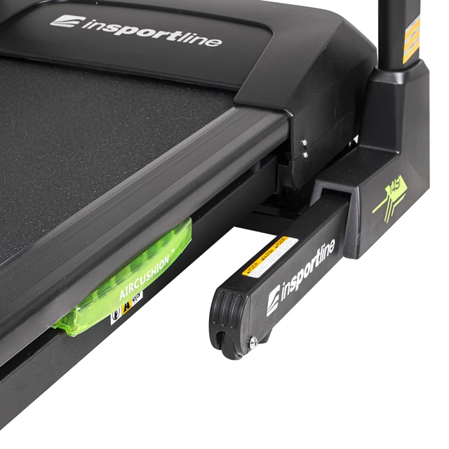 Motoros futópad inSPORTline inCondi T45i, 2LE, dőlésszög 16 pozició, futófelület 130x46cm, max.18km/ó, 22 program, Air Cushion felfüggesztés