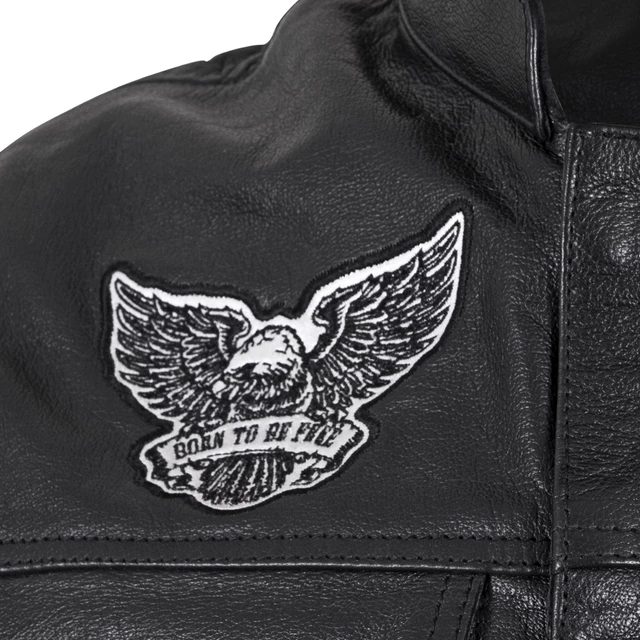 Férfi motoros mellény W-TEC Midvora - fekete