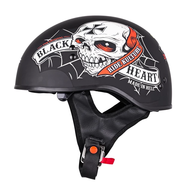 Motoros bukósisak W-TEC Black Heart Web Skull V535