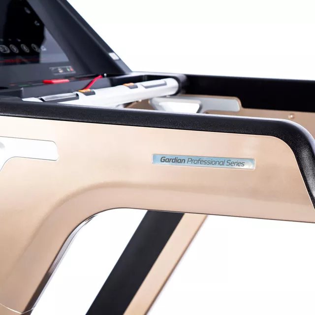 Edzőtermi profi futópad inSPORTline Gardian G12, 8 lóerő, futófelület 165x60cm, dőlésszög 20%, max.23km/ó, 30 program, HRC, max.200kg, izületvédő