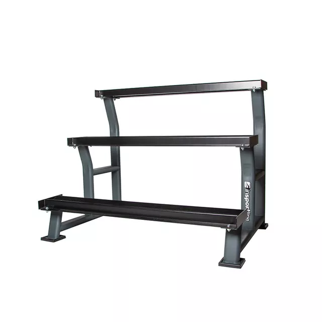 Három soros súlyzóállvány inSPORTline Profirack III-újszerű termék