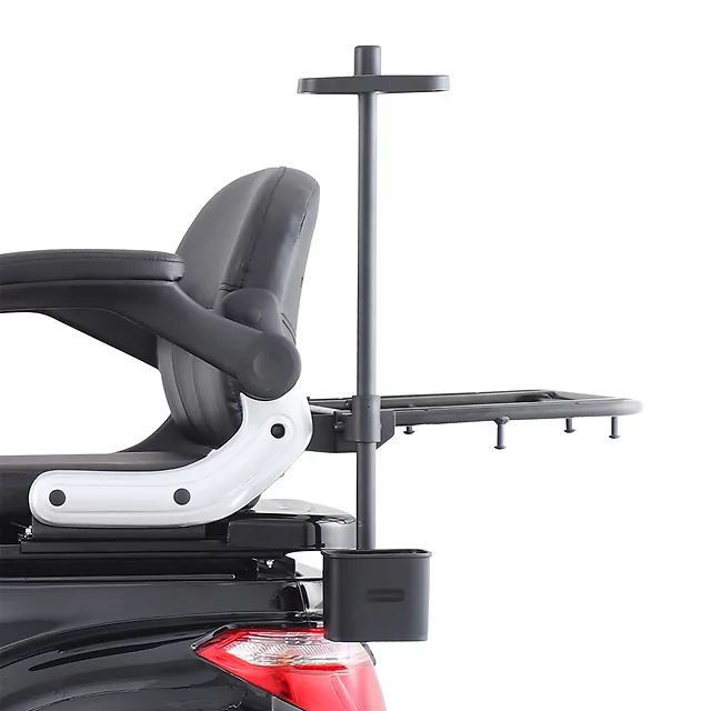 Rúdtartó elektromos háromkerekű robogóhoz inSPORTline Zorica, masszív fémszerkezet, biztonságos és stabil rögzítés