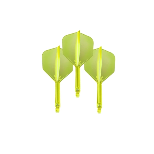 Dart nyíl Target K-Flex Neon No.6 In Between 3 db - fluo sárga