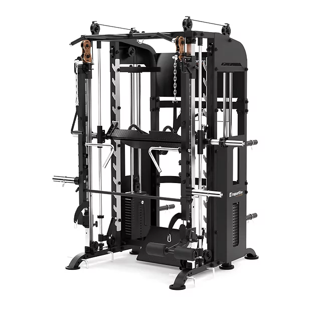 Erőkeret inSPORTline Cable Column CC700 - szürke - fekete