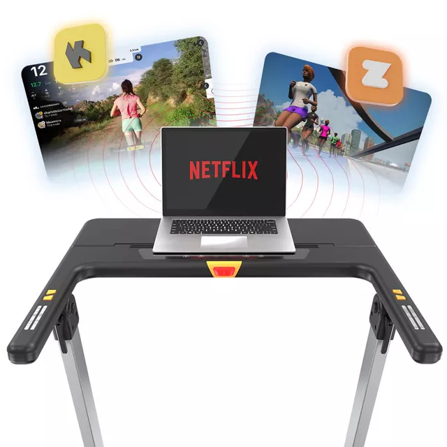 Futópad inSPORTline ZenRun 20, 2.5LE, gyaloglás-futás, max 120kg, elektromos, súly 58kg, méret 160x77x18cm, 14.8km/ó, 18 dőlésszög fokozat