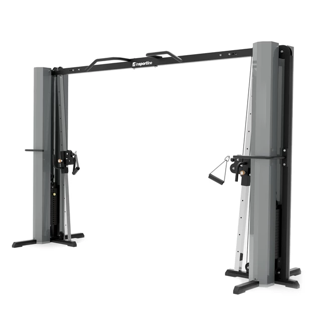 Keresztcsiga inSPORTline Cable Crossover CC450, 2x90kg, összsúly 285kg, acél váz