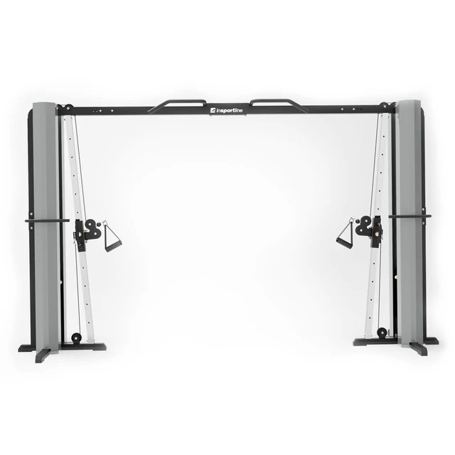 Keresztcsiga inSPORTline Cable Crossover CC450, 2x90kg, összsúly 285kg, acél váz
