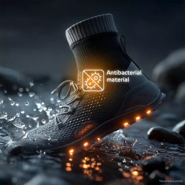 Bambusz vízálló zokni inSPORTline Pantana AG+ Antibakteriális