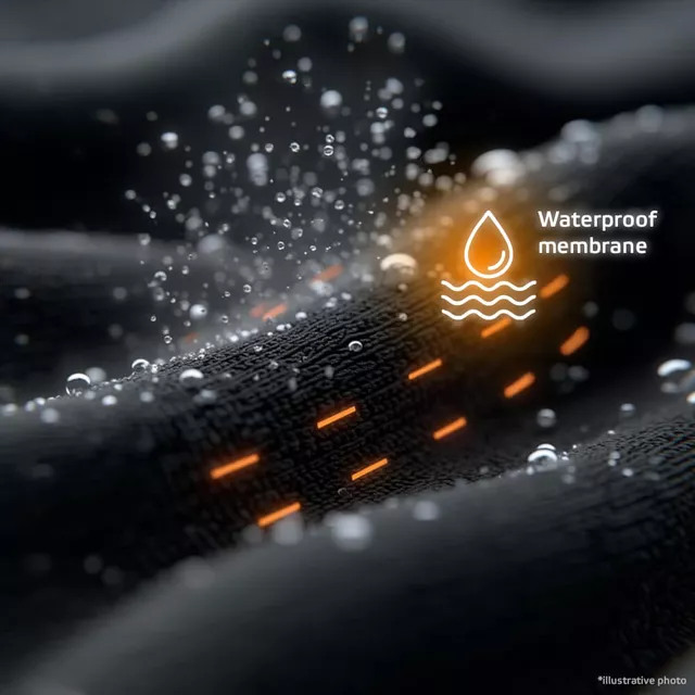 Merinó vízálló zokni inSPORTline Pantesa AG+ Antibakteriális