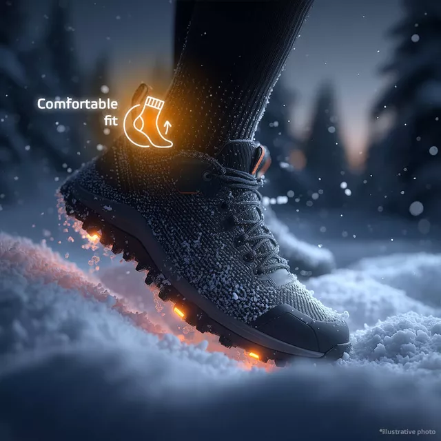 Merinó vízálló zokni inSPORTline Pantesa AG+ Antibakteriális