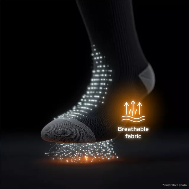 Merinó vízálló zokni inSPORTline Pantesa AG+ Antibakteriális