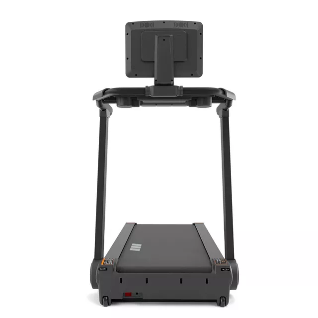 Futópad inSPORTline ZenRun 120, 4Le, 150kg teherbirás, laposra összehajtható, 180° forgatható érintőképernyő, 12% dőlészög, 22km/ó, HRC