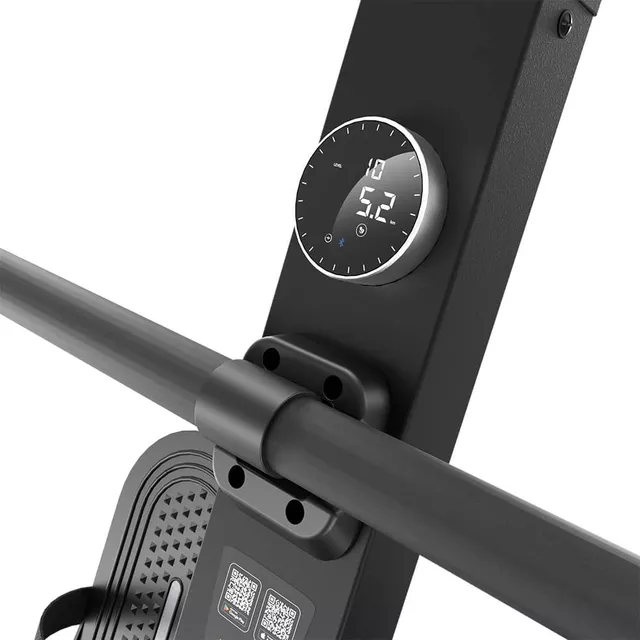 Evezőgép inSPORTline ZenRow 30, mágnesfékes, generátoros, max.150kg, mellkasi öv kapcsolat, elektromos terhelés, aplikációk, max 185cm