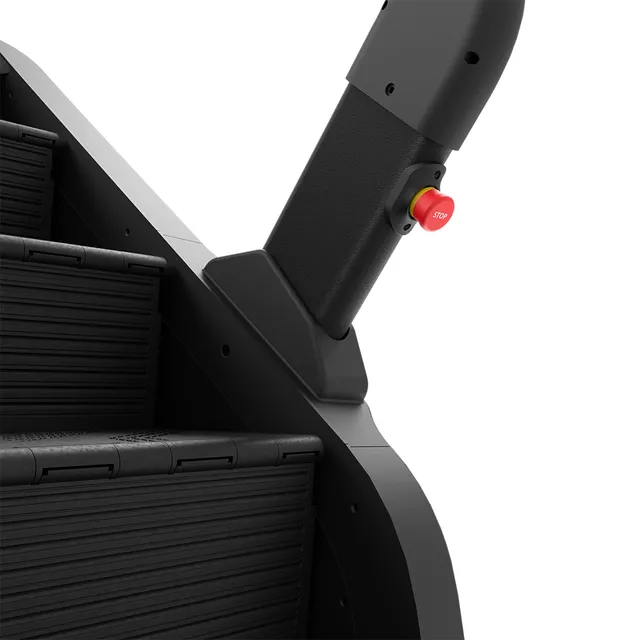 Fitneszlépcső inSPORTline Velocer STP, áttekinthető LED kijelző intuitív vezérléssel, bluetooth-kapcsolat, beépített hangszórók