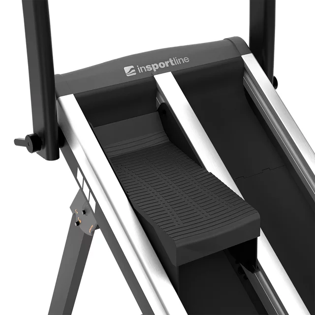 Fitness lépcső inSPORTline ZenPeak 80, csúszásgátló lépcsőfelület, áttekinthető LCDkijelző, elektromágneses fékrendszer, valósághű lépcsőző szimuláció