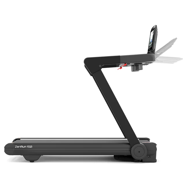 Futópad inSPORTline ZenRun 150, 4.50 LE, 22 km/ó, max.150 kg, futófelület 150x52cm, elektromos dőlésszög, összecsukható, Wi-Fi, Bluetooth, HRC program