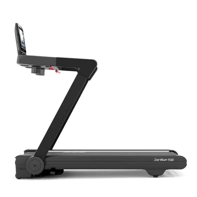 Futópad inSPORTline ZenRun 150, 4.50 LE, 22 km/ó, max.150 kg, futófelület 150x52cm, elektromos dőlésszög, összecsukható, Wi-Fi, Bluetooth, HRC program