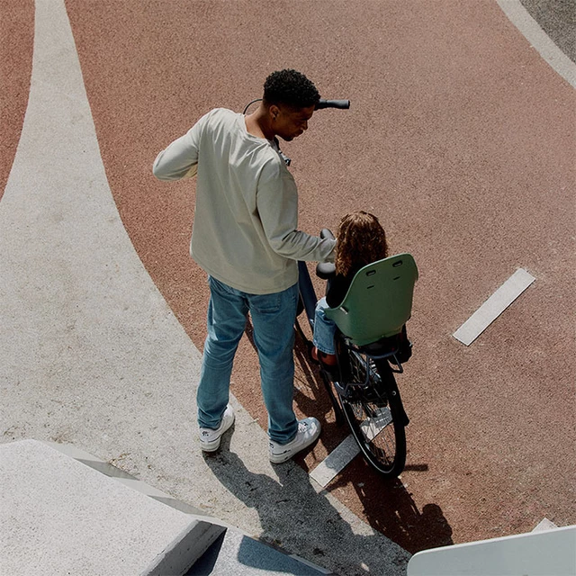 Hátsó gyerek kerékpárülés adapterrel és nyeregcsőtartóval Urban Iki