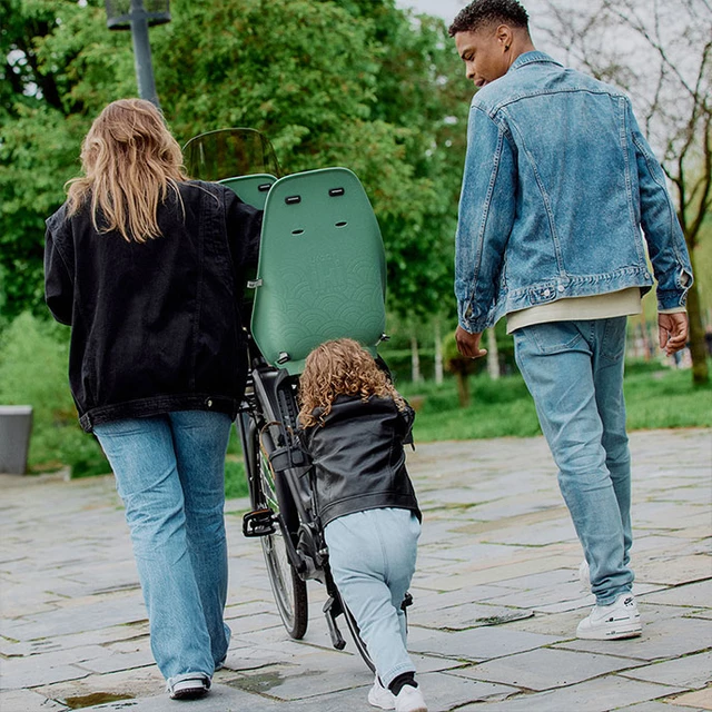 Hátsó gyerek kerékpárülés adapterrel és nyeregcsőtartóval Urban Iki