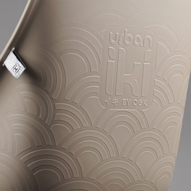 Első gyerek kerékpárülés szorító adapterrel Urban Iki - Koge barna/Kurumi barna