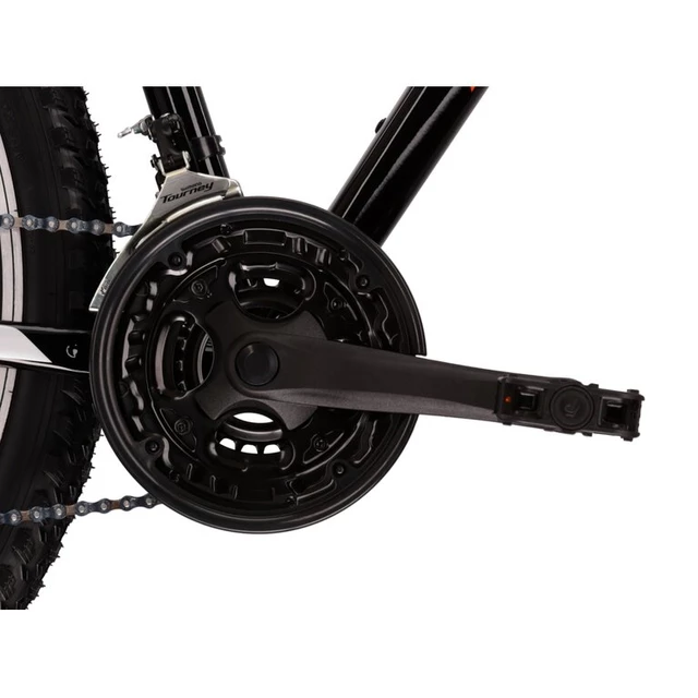 Hegyikerékpár Kross Hexagon 2.0 26" - modell 2022 - sötétkék/lime/szürke