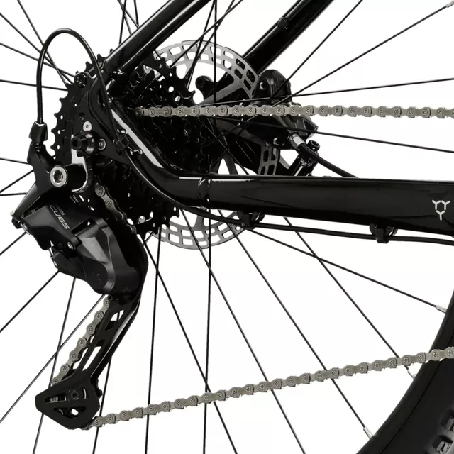 Hegyi kerékpár Kross Hexagon 5.0 29" Gen 008 - ezüst / fekete / fényes