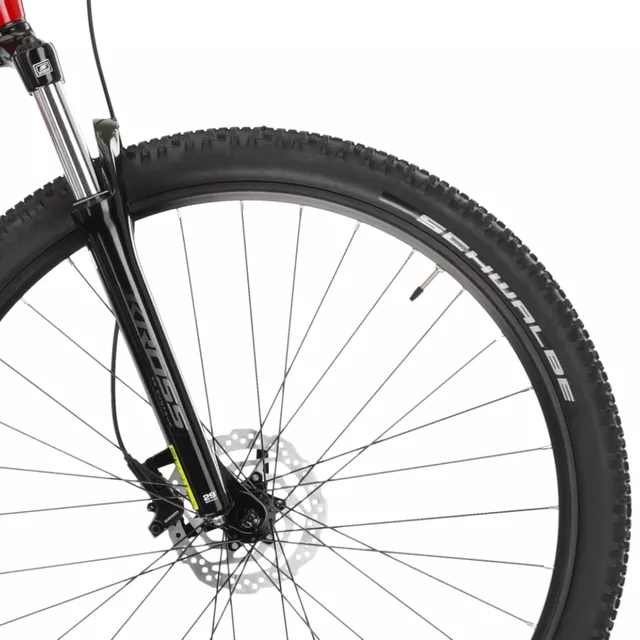 Hegyi kerékpár Kross Level 1.0 29" Gen 005 - piros / fekete / fényes