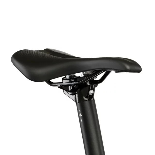 Hegyi kerékpár Kross Level X100  29"  2026, SR Suntour XCM 32 DS rugózó villa, Shimano MT200 hidraulikus tárcsafékek,  VELO Double Density markolatok - szürke / barna / matt
